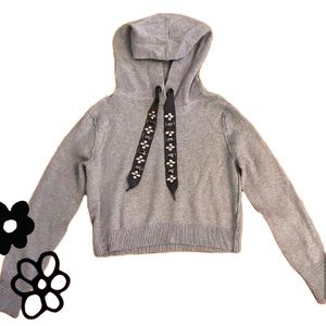 Zara Bejeweled Hoodie